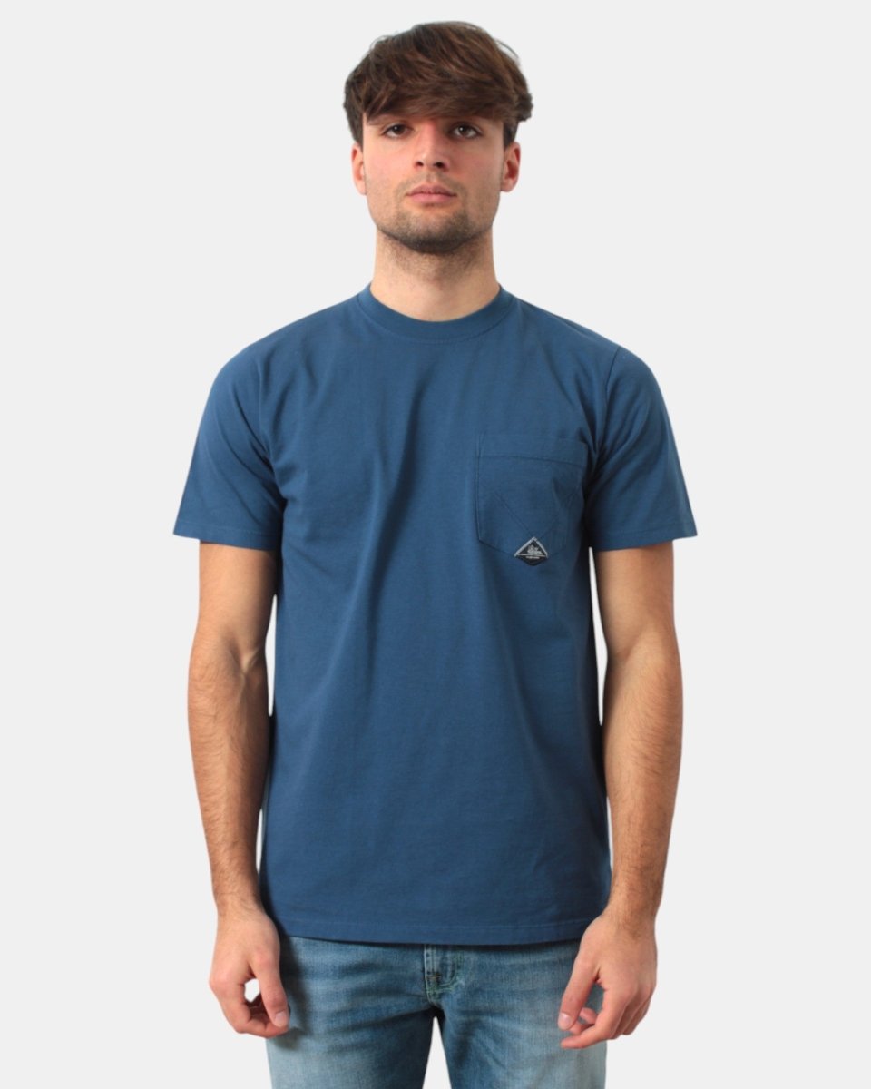 t-shirt roy roger's con taschino - c0083 french navy - 10Decimi