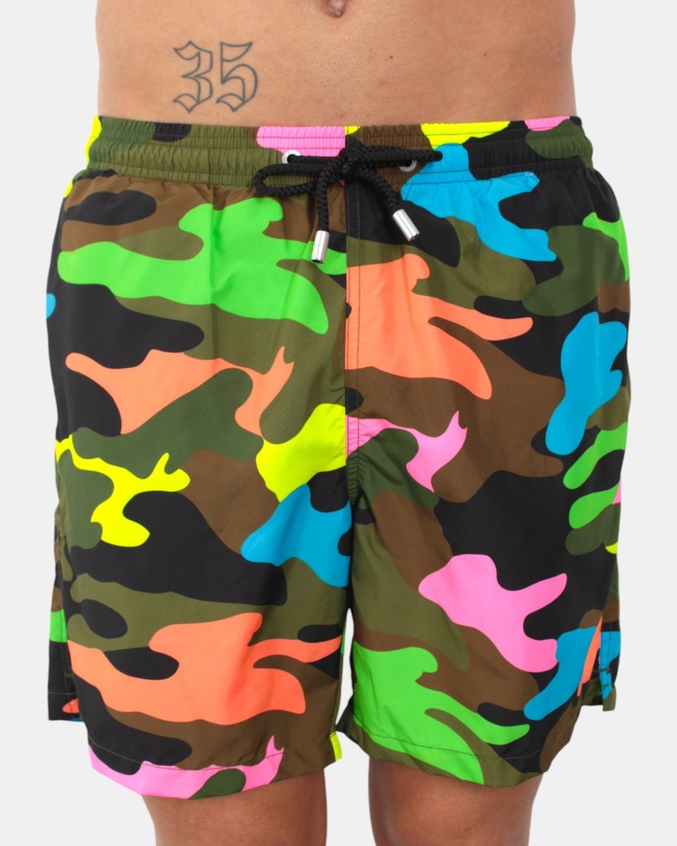 ULTRALIGHT SWIM SHORT - MIM MULTI FLUO 54 - 10Decimi