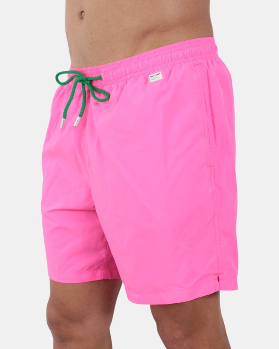 ULTRALIGHT SWIM SHORT PANTONE - 25 FLUO PINK PNT - 10Decimi