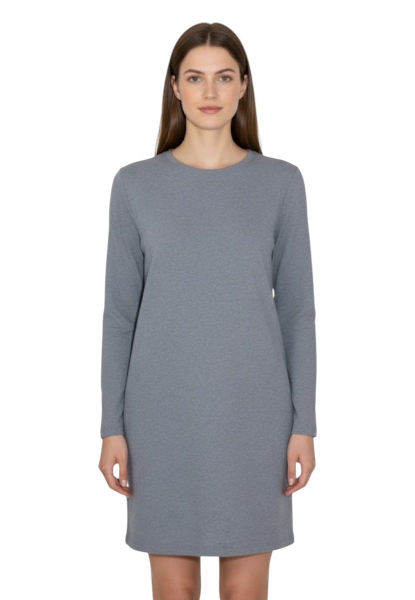 vestito - light gray melange - 10Decimi