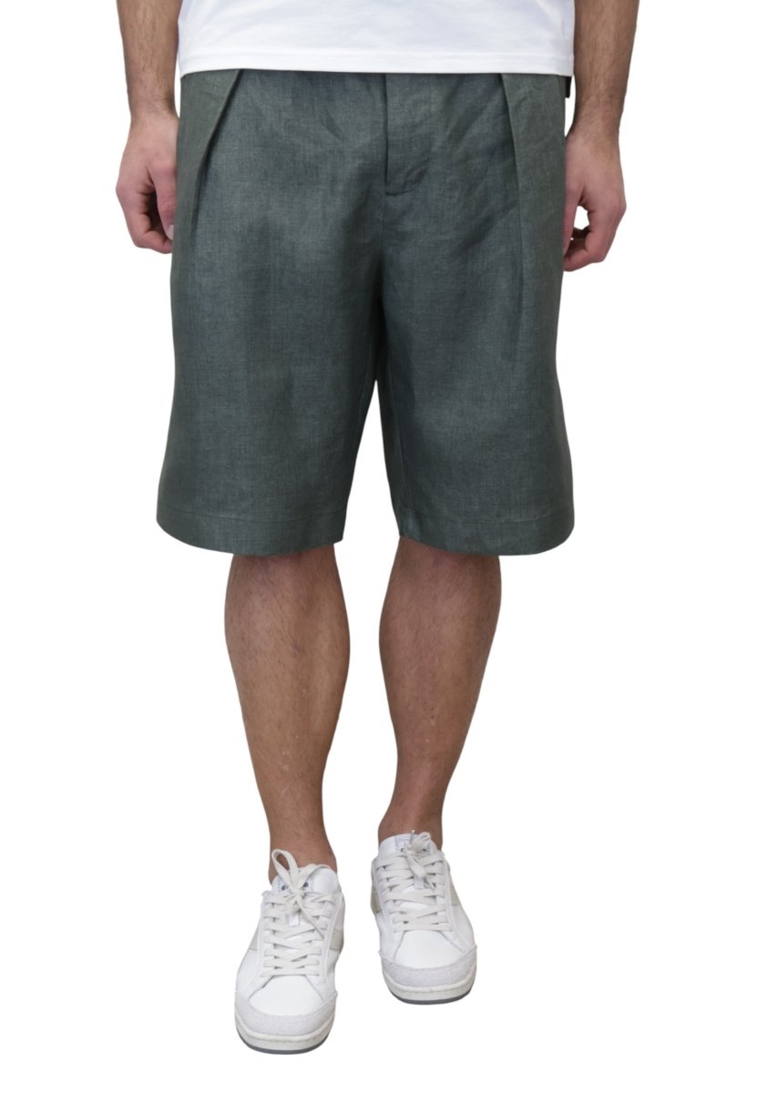 YARM DYED LINEN - VERDE - 10Decimi