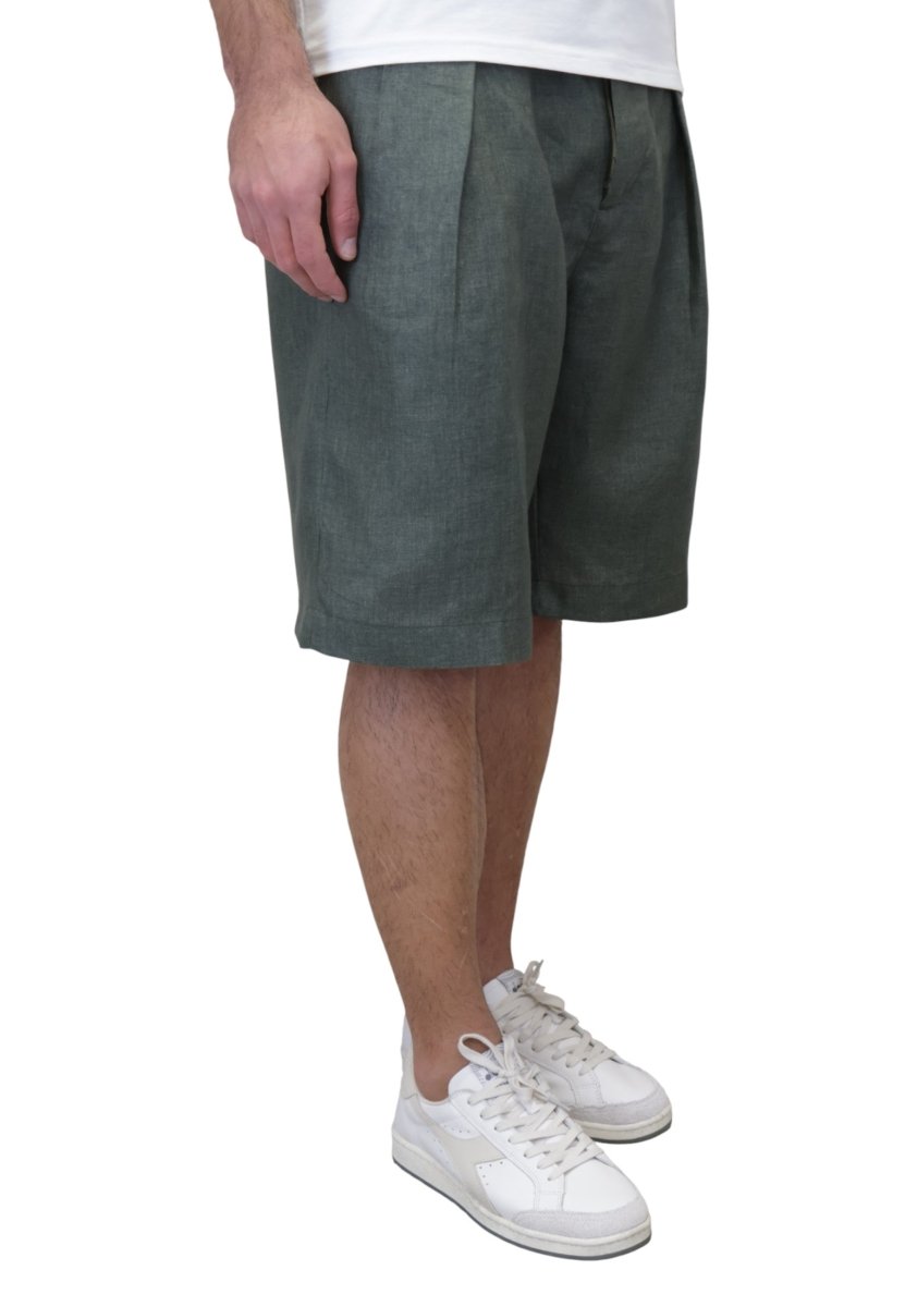 YARM DYED LINEN - VERDE - 10Decimi