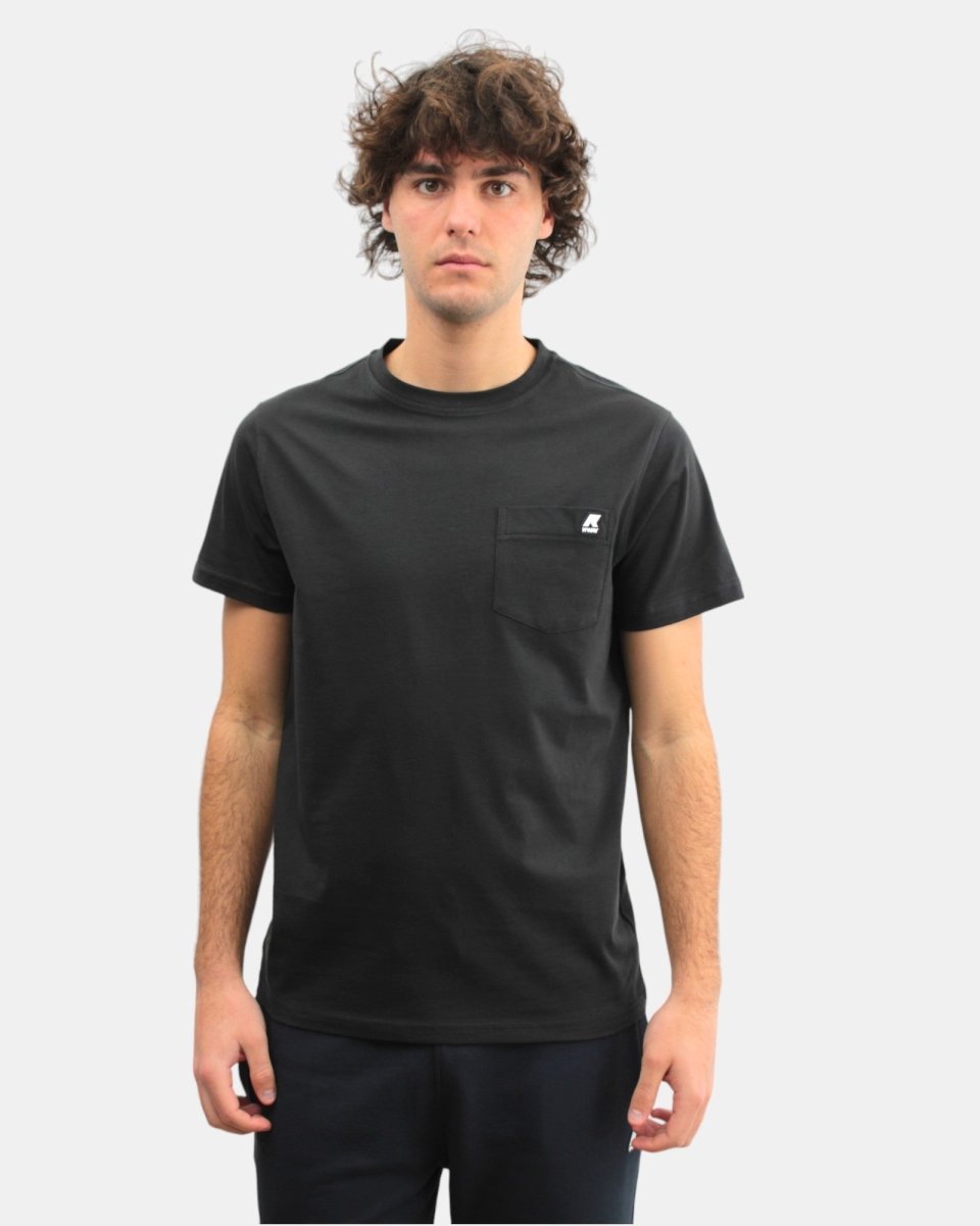 K WAY - T-shirt Black Pure - 10Decimi