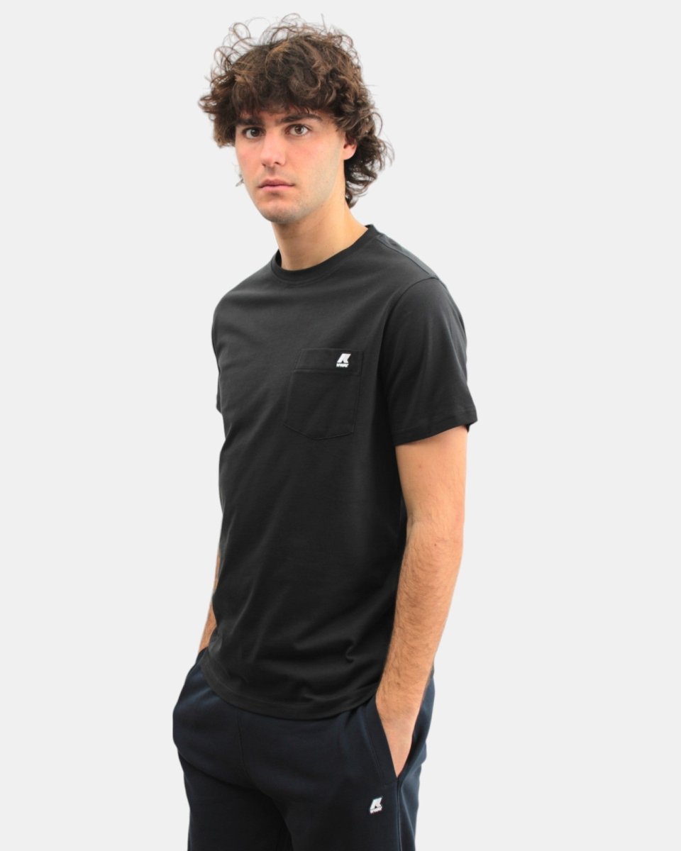 K WAY - T-shirt Black Pure - 10Decimi
