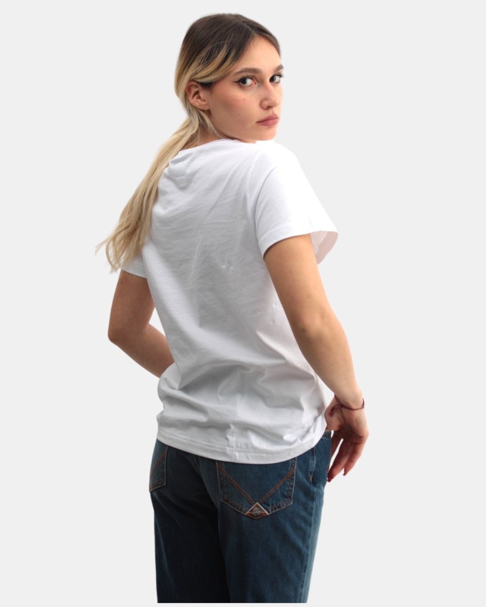 K WAY - T-shirt White - 10Decimi
