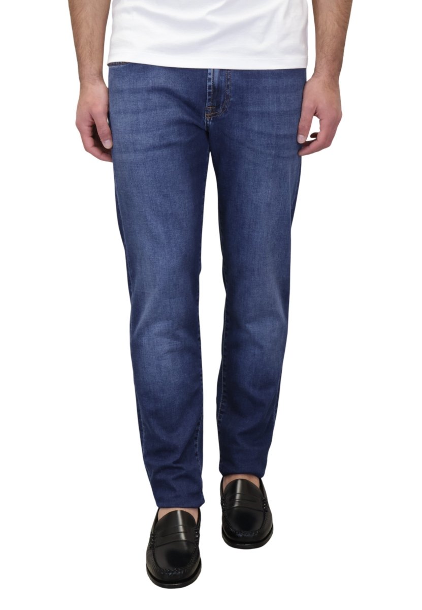 517 KNIT DENIM DARK WASH - C0999 DENIM - 10Decimi