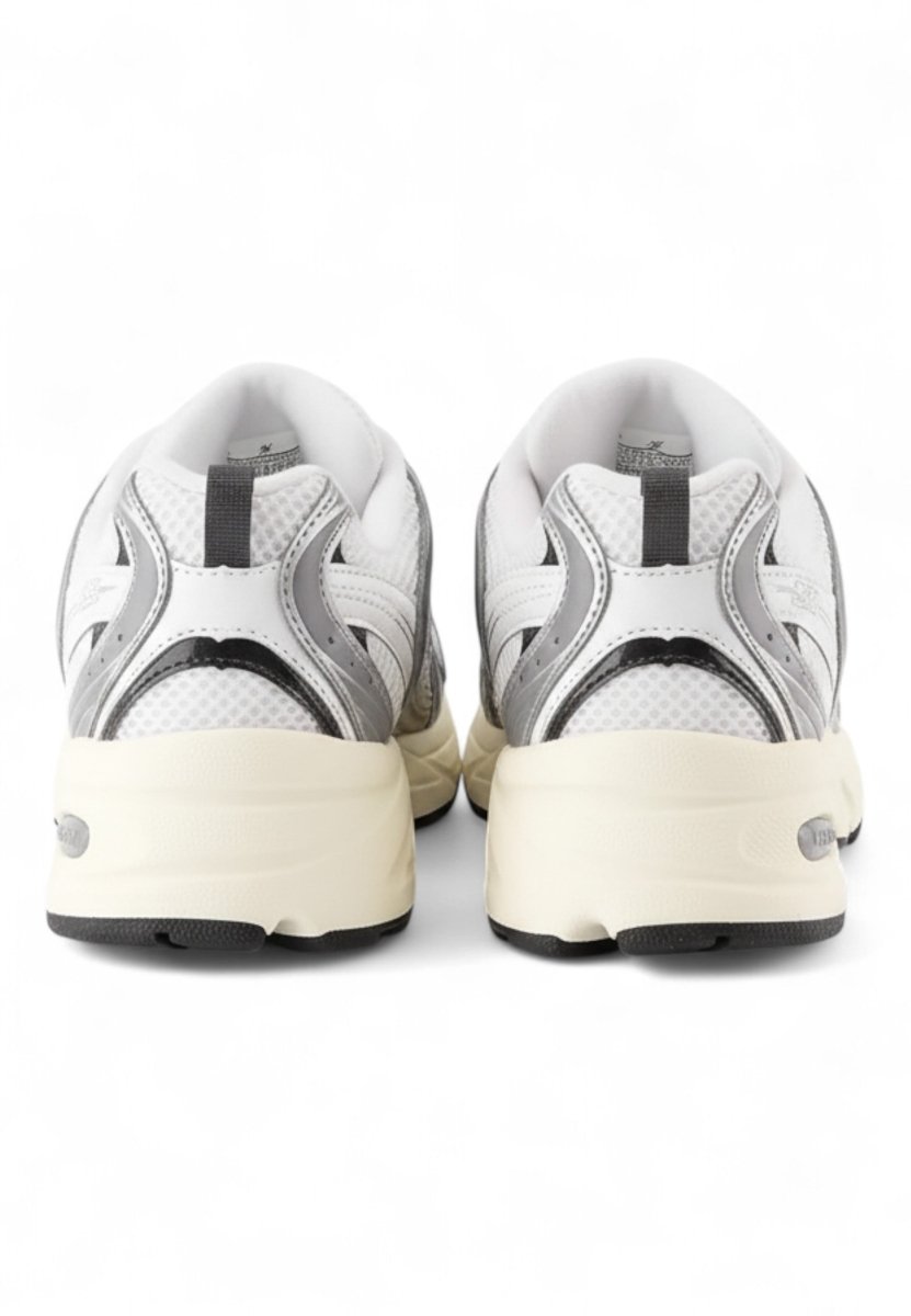 530 - silver metallic/black cement - 10Decimi