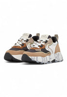 SNEAKERS Marrone Voile Blanche