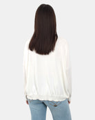 MAGLIE A GIROCOLLO Bianco Jei-o