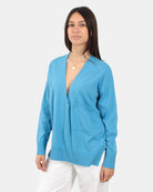 MAGLIE A V Celeste Jei-o