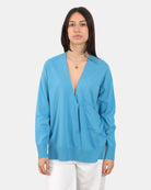 MAGLIE A V Celeste Jei-o