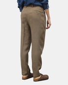 PANTALONI Marrone Briglia