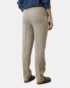 PANTALONI CON COULISSE Beige Briglia