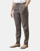 PANTALONI Marrone Briglia