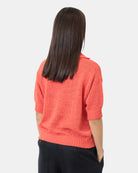 POLO A MANICA CORTA Rosso Roberto Collina