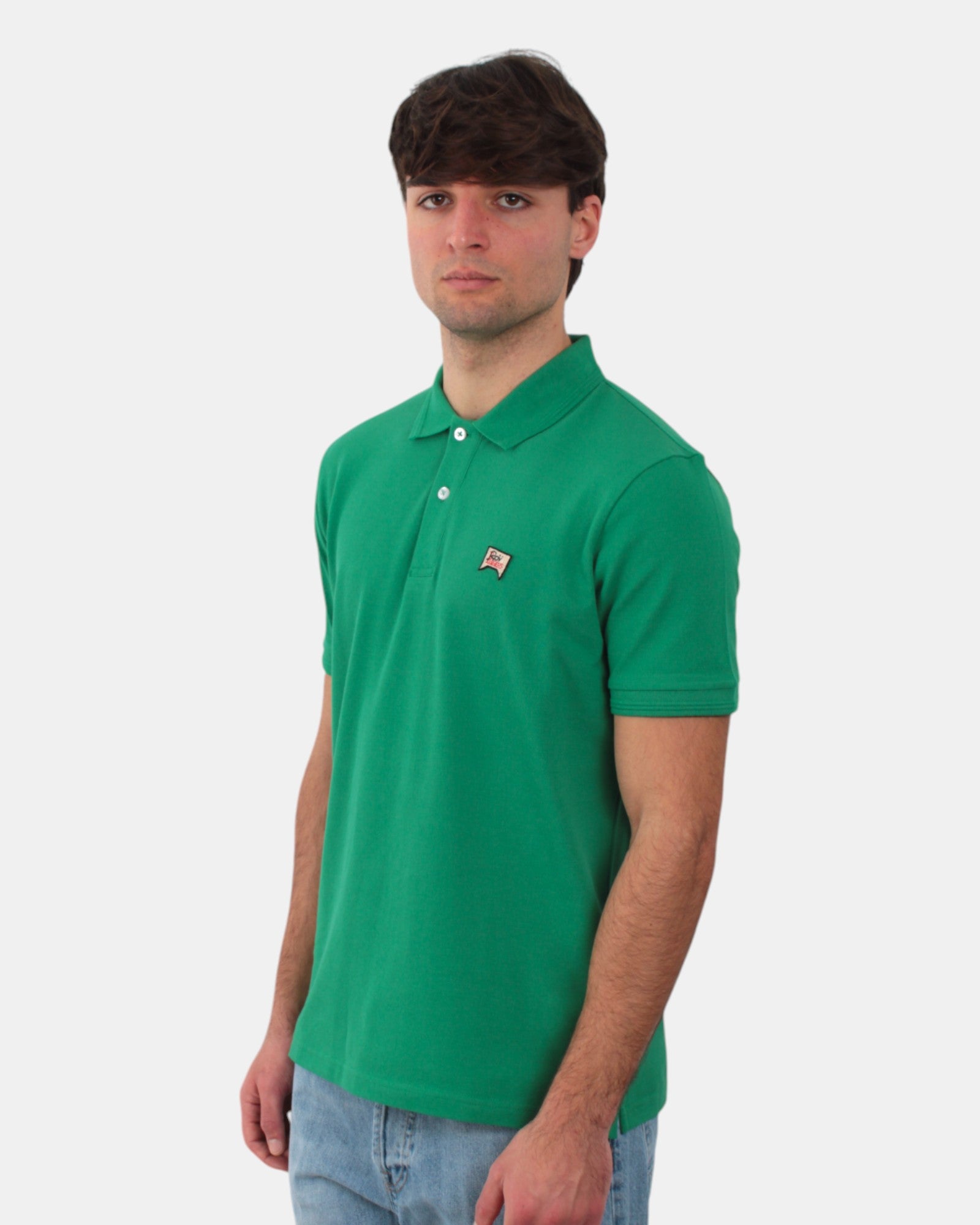 POLO A MANICA CORTA Verde Roy Roger's