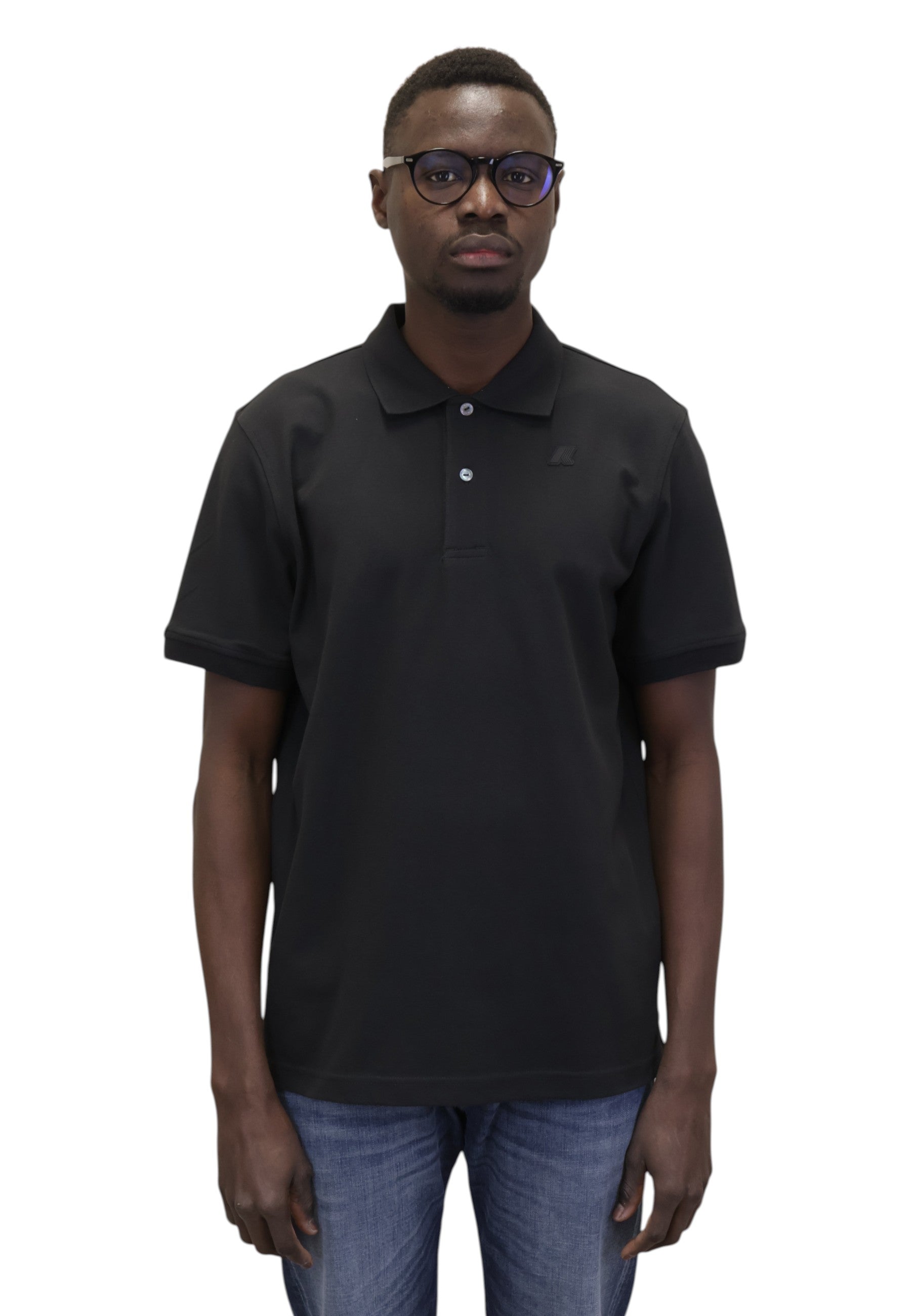 POLO A MANICA CORTA Nero K Way