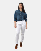 PANTALONI Bianco Re-hash