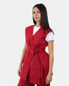 GILET Rosso Liviana Conti