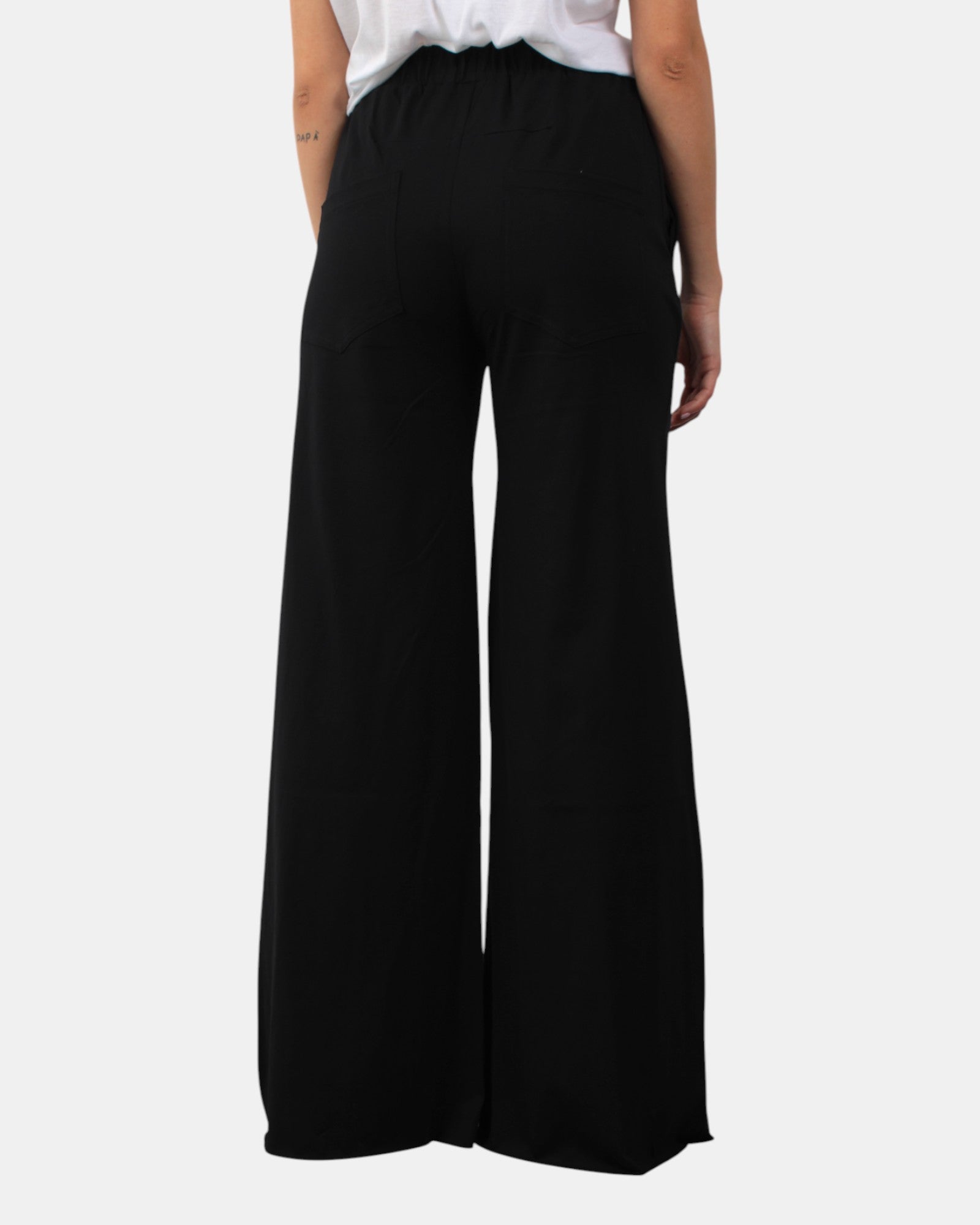 PANTALONI TASCA A FILO Nero Liviana Conti