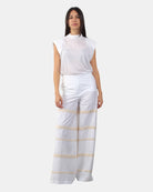 PANTALONI Bianco Liviana Conti