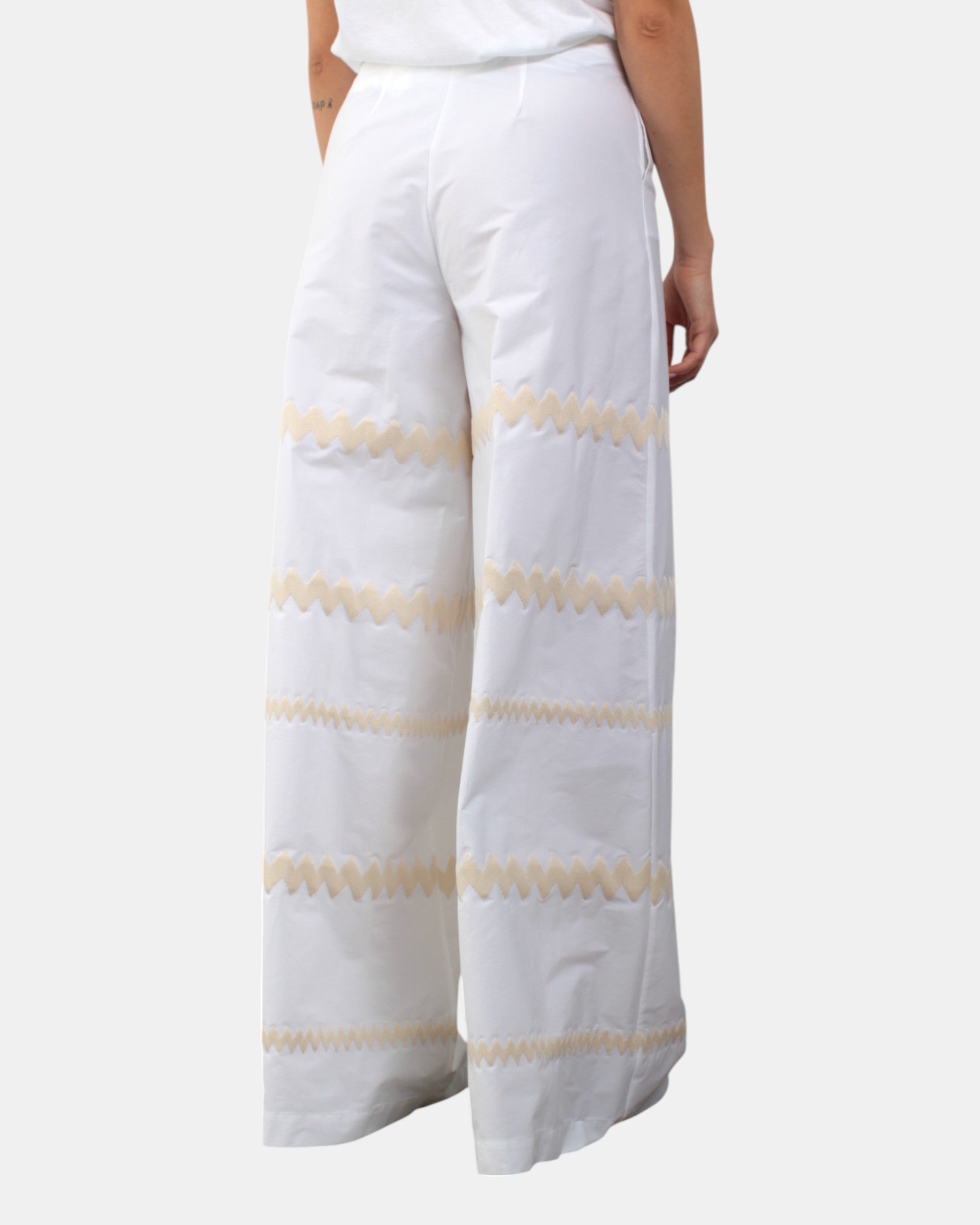 PANTALONI Bianco Liviana Conti