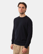 GIROCOLLO MANICA LUNGA Blu Kangra