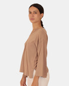 MAGLIE A V Beige Kangra