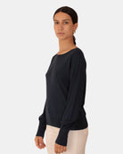 MAGLIE A GIROCOLLO Blu Kangra