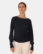 MAGLIE A GIROCOLLO Blu Kangra