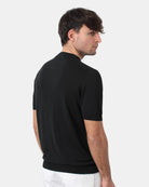 MAGLIE A GIROCOLLO Nero 40 Weft