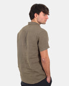 CAMICIE MANICA CORTA Verde 40 Weft