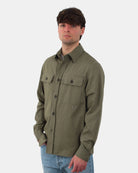 CAMICIE MANICA LUNGA Verde Paolo Pecora