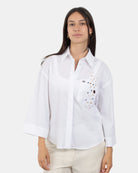 CAMICIE MANICA LUNGA Bianco Jijil