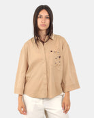CAMICIE MANICA LUNGA Beige Jijil