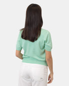 GIROCOLLO MANICA CORTA Verde Hekla & Co