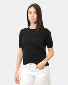 GIROCOLLO MANICA CORTA Nero Hekla & Co