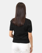 GIROCOLLO MANICA CORTA Nero Hekla & Co