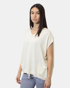 PONCHO Bianco Hekla & Co