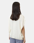 PONCHO Bianco Hekla & Co