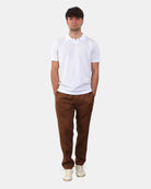 PANTALONI CON COULISSE Marrone Michele Carbone