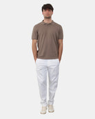 PANTALONI CARGO Bianco Michele Carbone