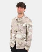 FIELD JACKET Beige White Sand