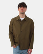 OVER SHIRT Marrone White Sand