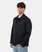 OVER SHIRT Blu White Sand