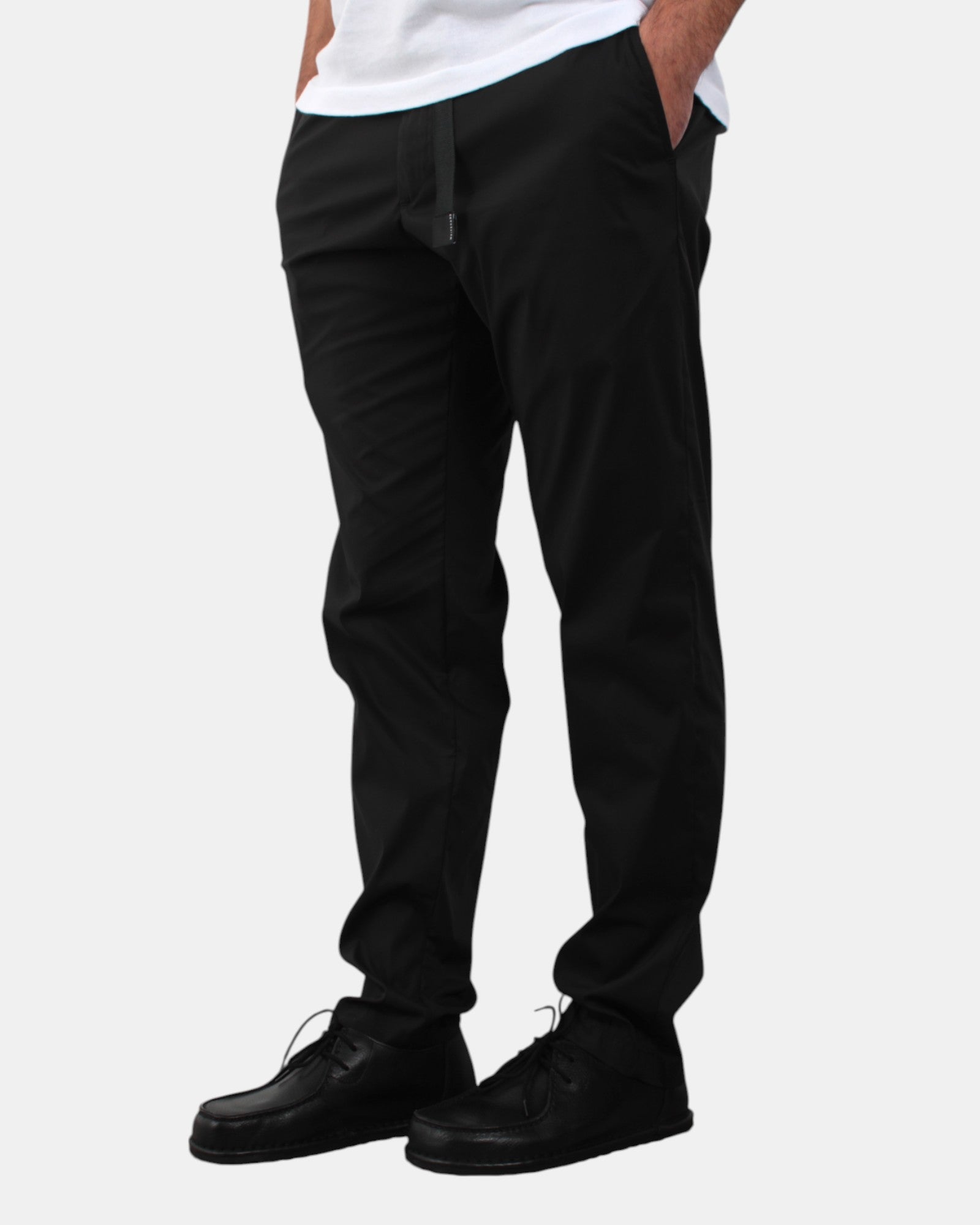 PANTALONI CON COULISSE Nero White Sand