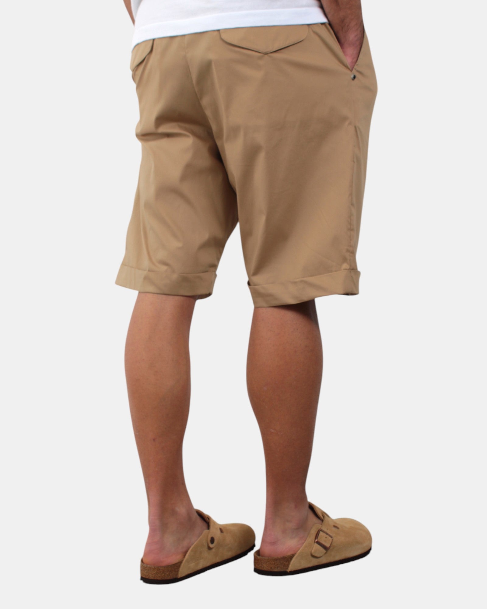 BERMUDA CARGO Beige White Sand