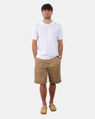 BERMUDA CARGO Beige White Sand