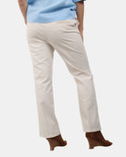 PANTALONI CON COULISSE Panna White Sand