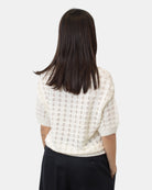 POLO A MANICA CORTA Bianco Daniele Fiesoli Collezione N_ø1